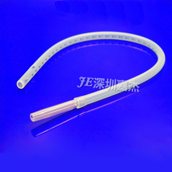医用硅胶管 产品描述: 一次性硅胶胸腔引流管,引流管由导管和接头